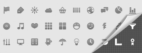 Les icônes pour android